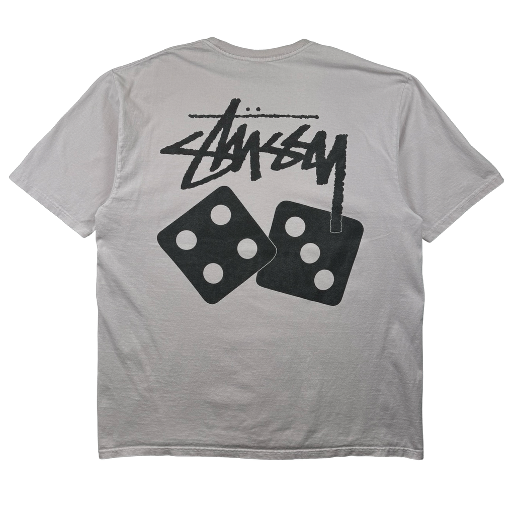Stussy Dice Pigment Dyed Tee Blush Pink (USED)