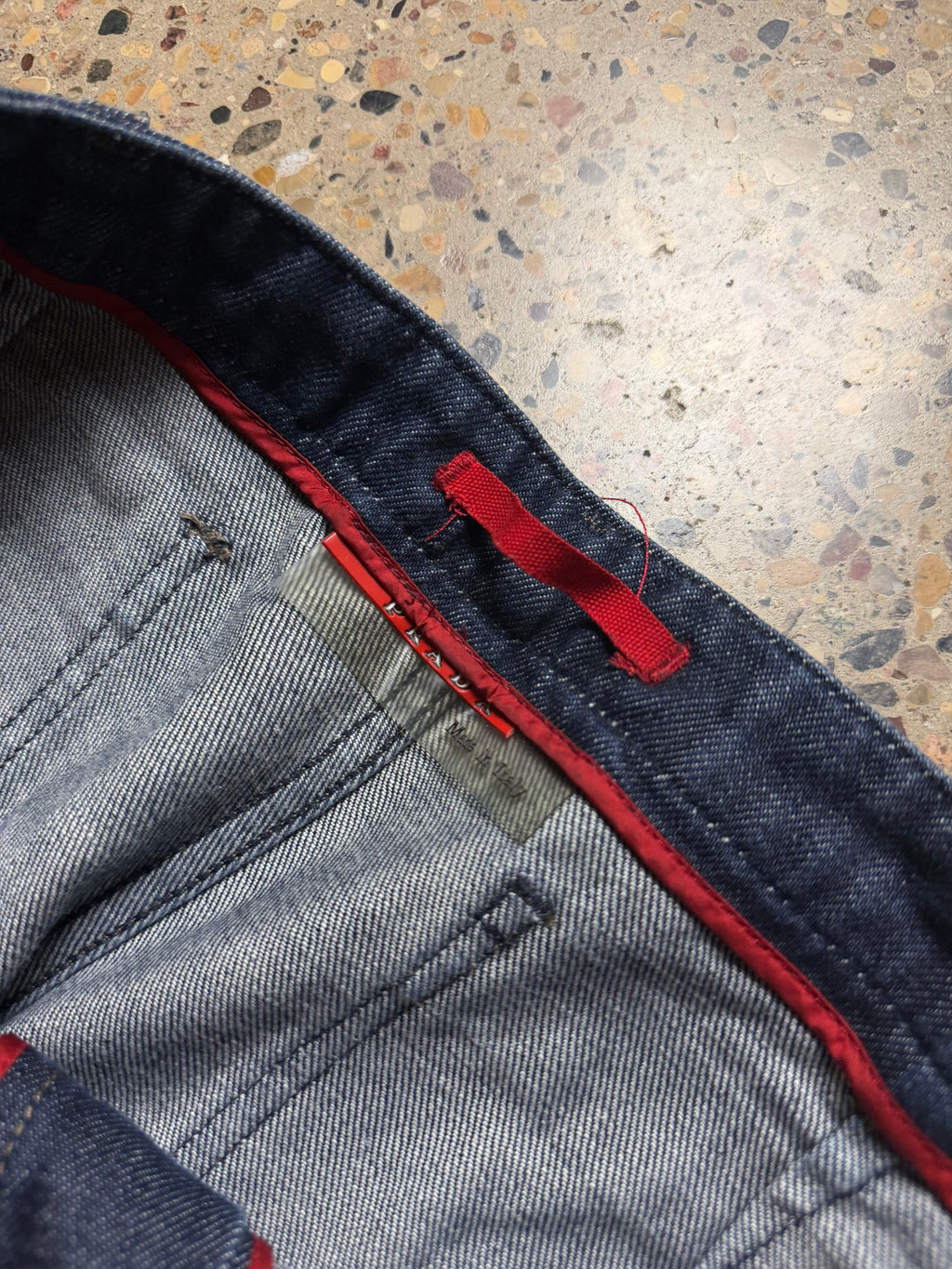 Prada Denim Jeans Dark Blue (USED)