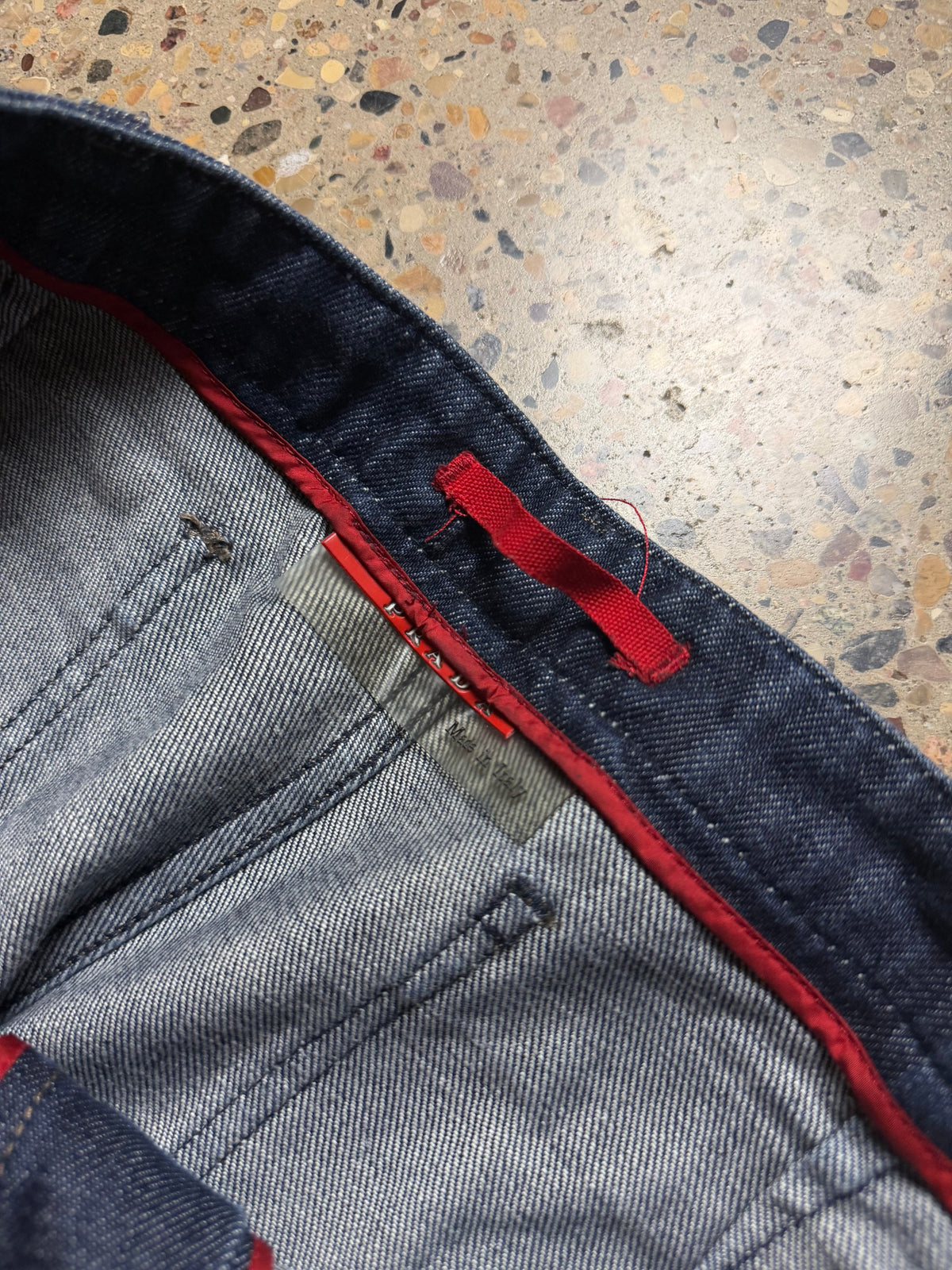 Prada Denim Jeans Dark Blue (USED)