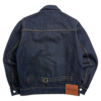 Palace x Evisu Classic Seagull Denim Jacket Indigo Raw (USED)