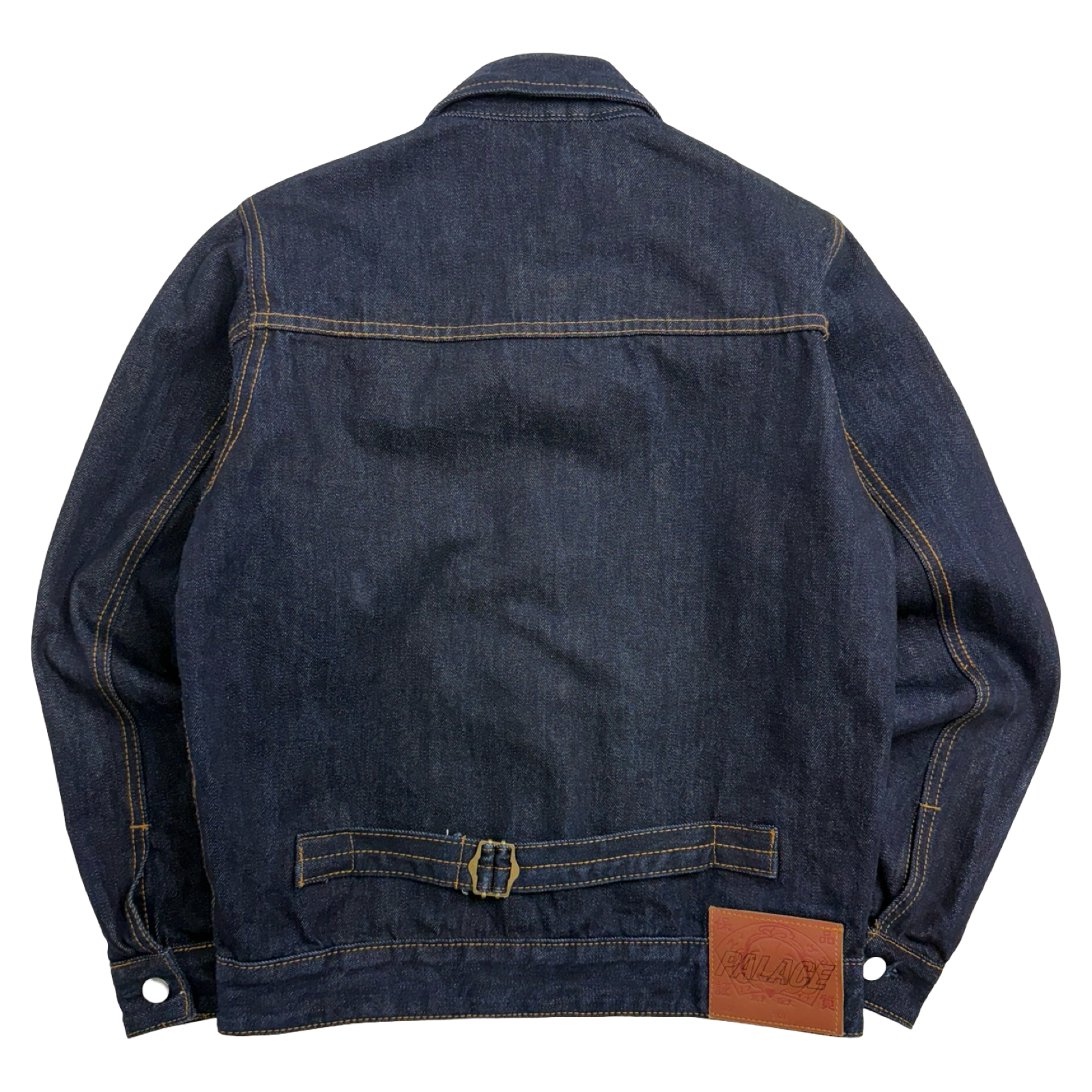 Palace x Evisu Classic Seagull Denim Jacket Indigo Raw (USED)