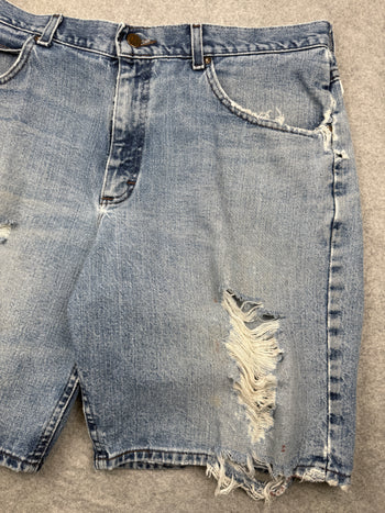 Riders Distressed Denim Shorts
