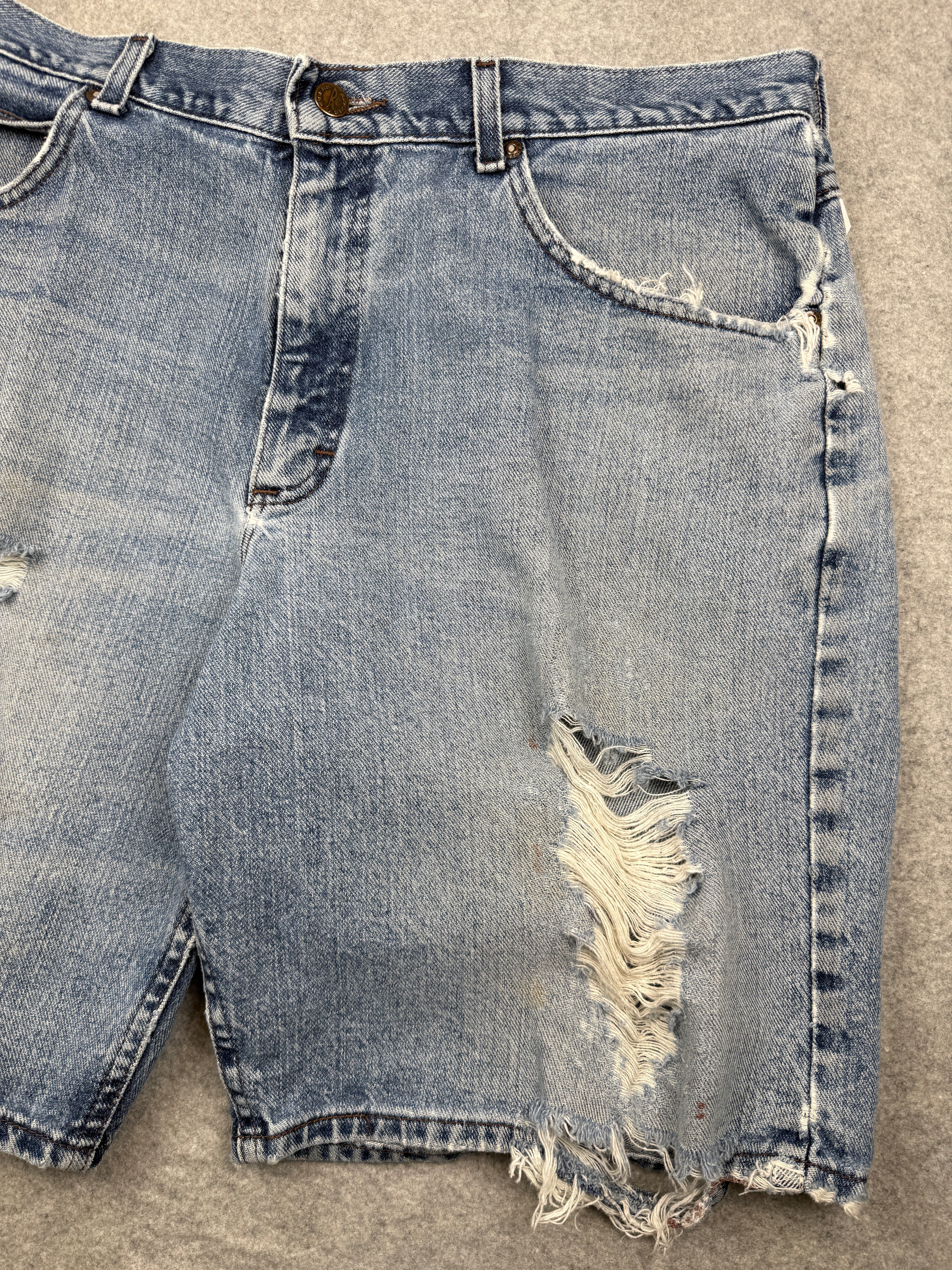 Riders Distressed Denim Shorts