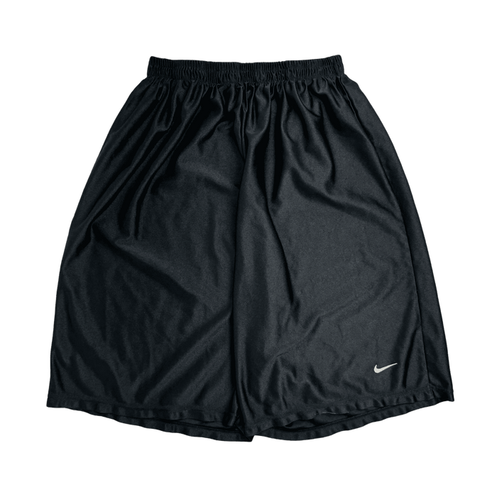 (S) Vintage Nike Satin Basketball Shorts Black | Vitnage Clothing Store Canada