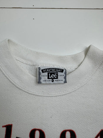 Vintage '94 Wisconsin Rose Bowl Sweatshirt White