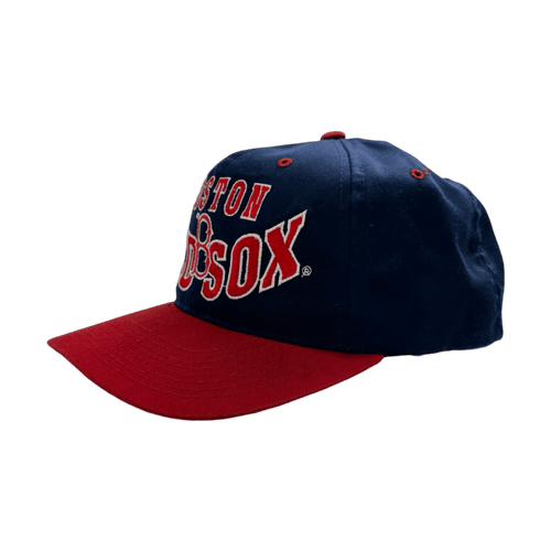 Vintage Boston Red Sox Snapback Hat Navy | Vintage Clothing Store Canada