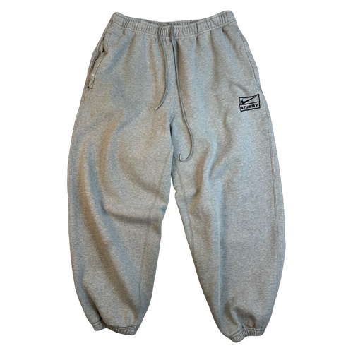 Nike x Stussy Cuffed Sweatpants Grey (USED) | Vintage Clothing Store Canada