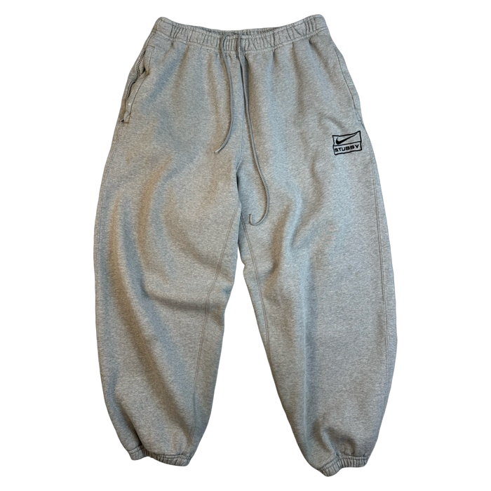 Nike x Stussy Cuffed Sweatpants Grey (USED) | Vitnage Clothing Store Canada
