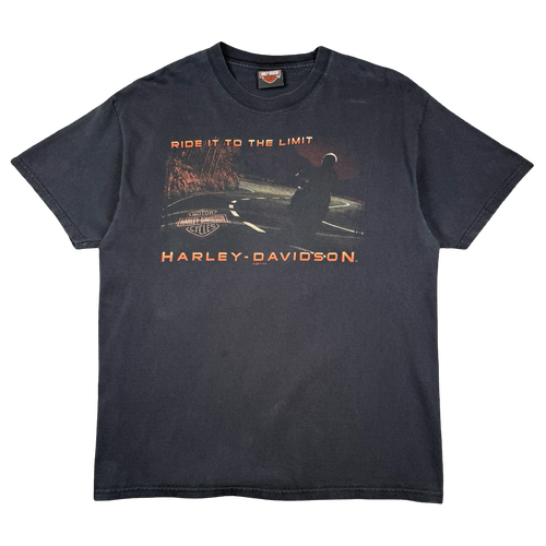 Vintage Harley Davidson Ride It To The Limit Tee Black | Vintage Clothing Store Canada
