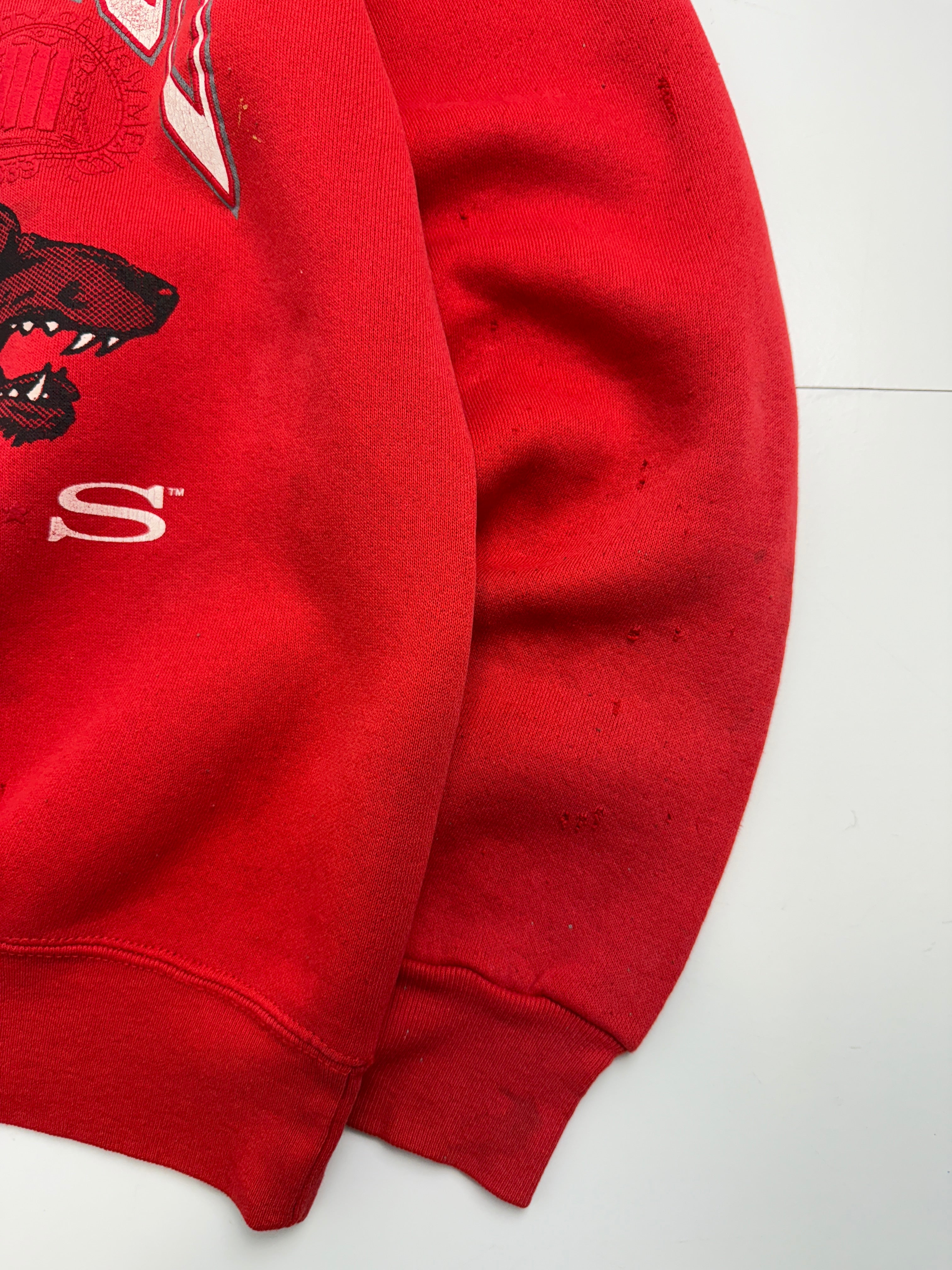 Vintage New Mexico Lobos Sweatshirt Red