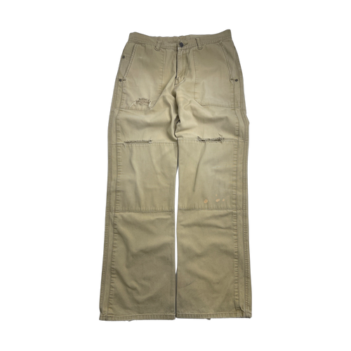 (32) Patagonia Distressed Work Pants Khaki | Vintage Clothing Store Canada