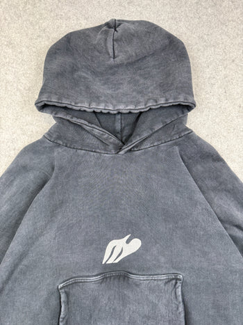 Kanye West Donda Doves Slam Hoodie Washed Black (USED)