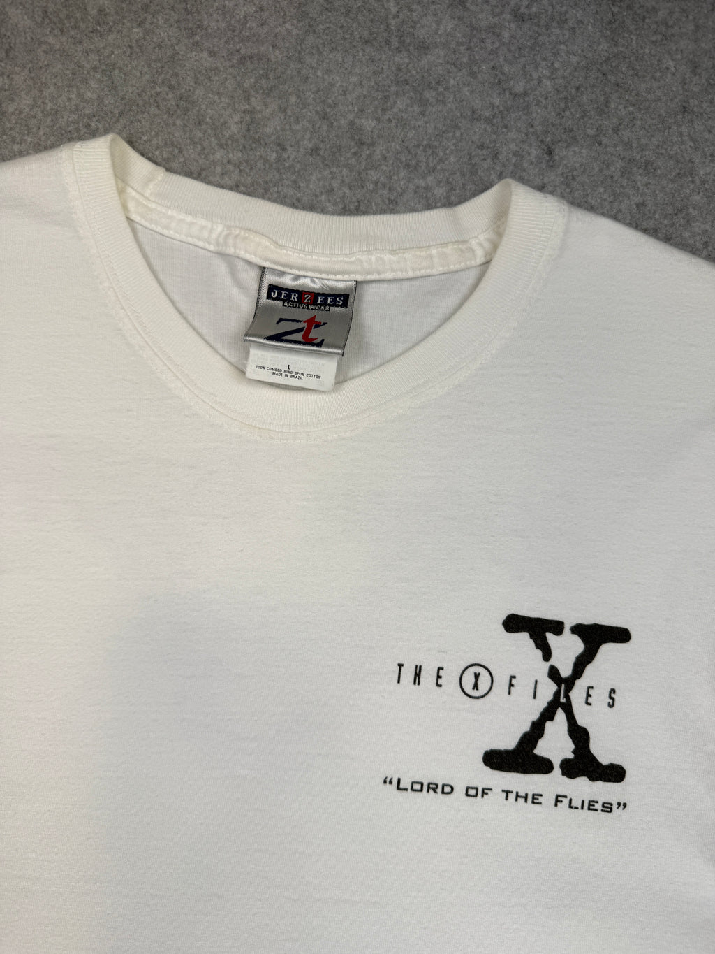 Vintage The X Files Lord Of The Flies Tee White