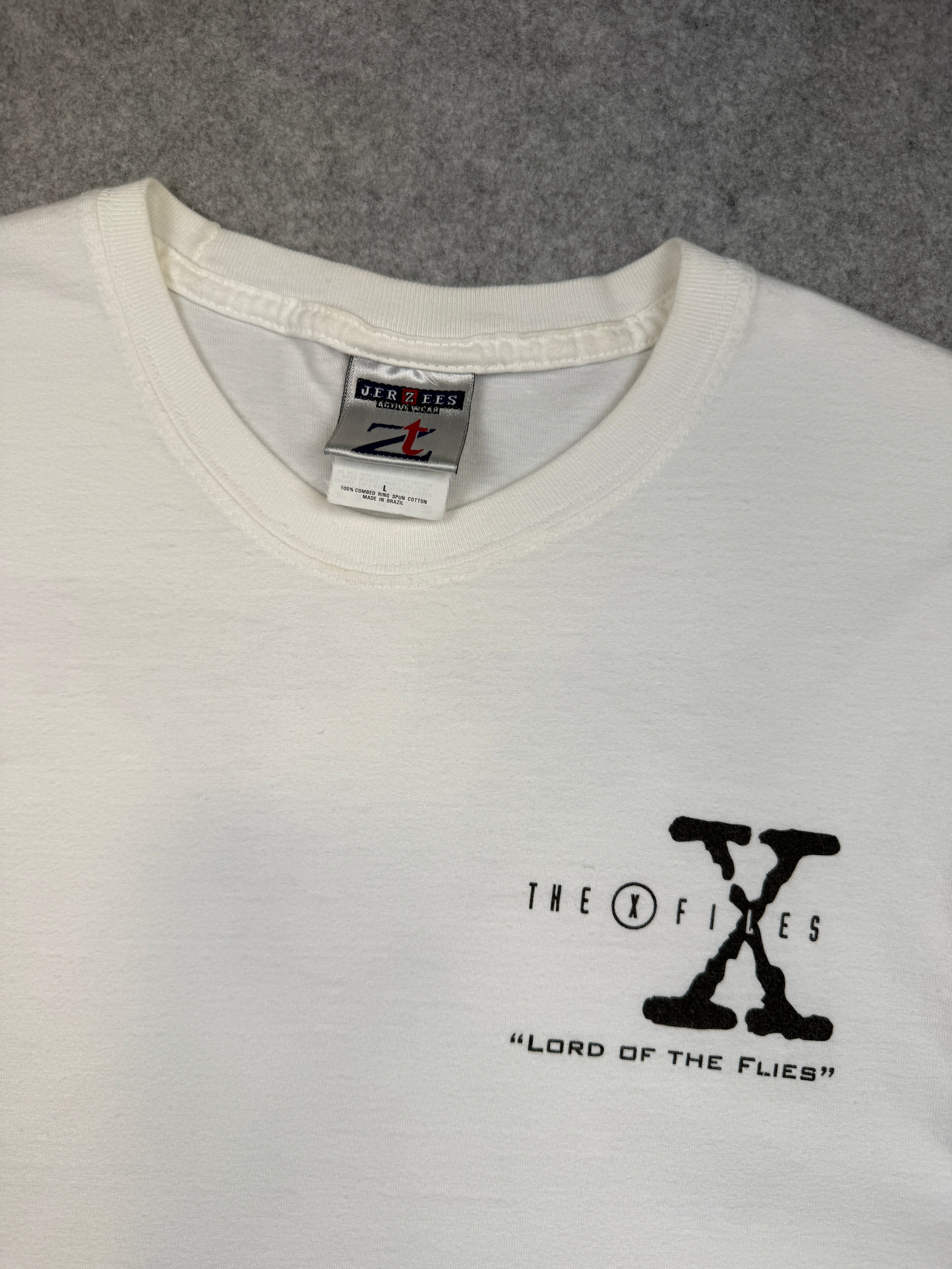 Vintage The X Files Lord Of The Flies Tee White