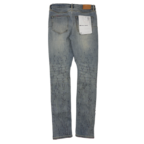 Purple Brand P001 Skinny Fit Embossed Denim Pants (USED) | Vintage Clothing Store Canada