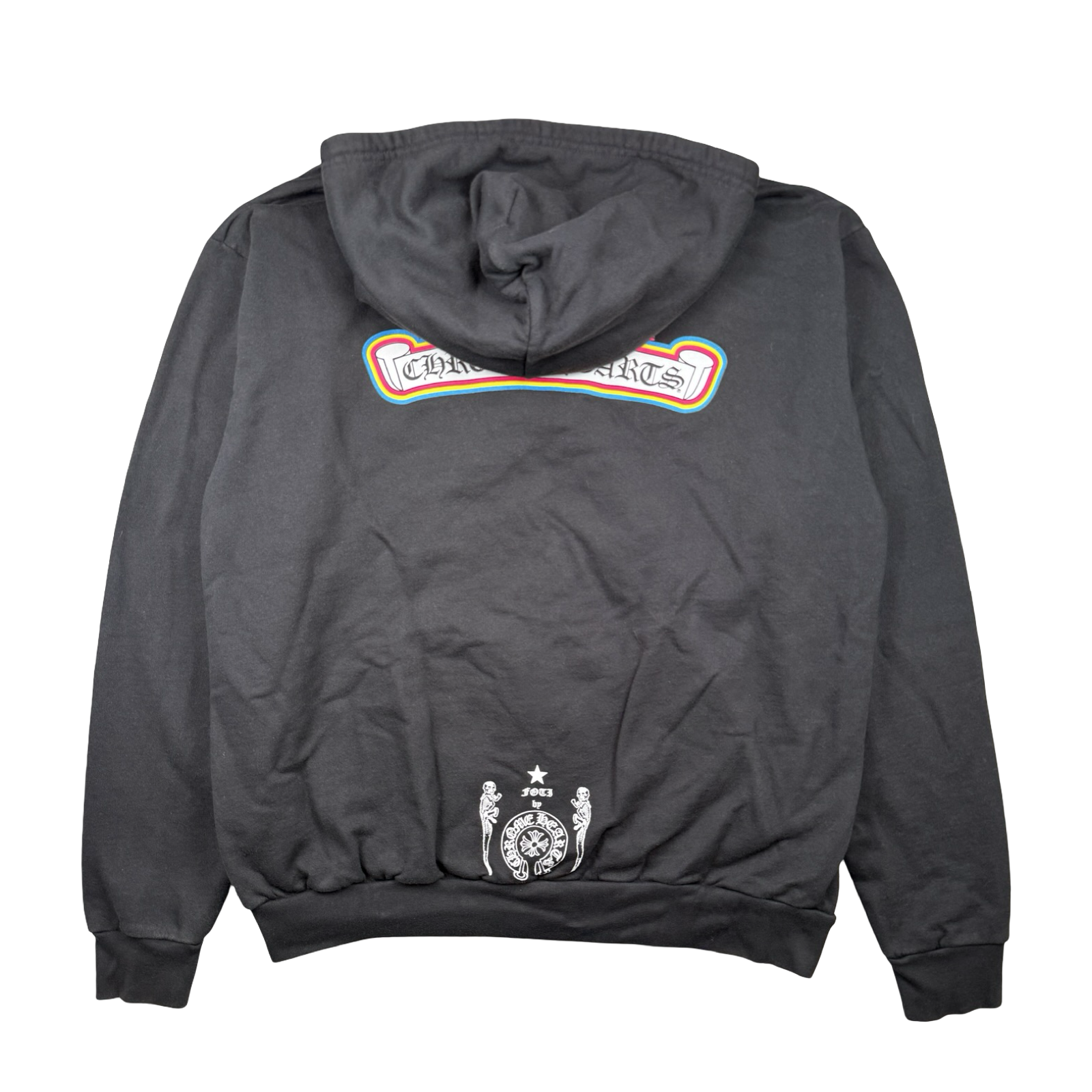 Chrome Hearts Foti Skull Zip Up Hoodie Black