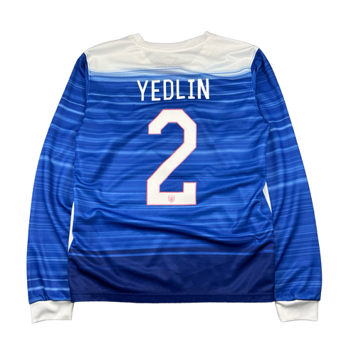 Nike Team USA DeAndre Yedlin 2015 Away Jersey Blue | Vintage Clothing Store Canada
