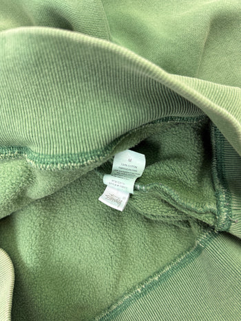 Stussy Basic Logo Hoodie Green (USED)