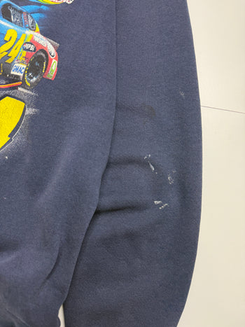 Vintage 1998 Jeff Gordon Nascar Racing Sweatshirt Navy