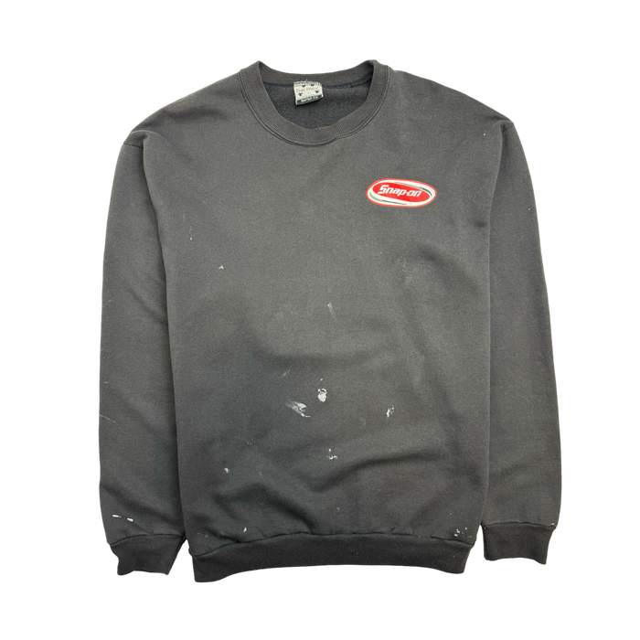 (M) Vintage Snap-On Sweatshirt Black | Vitnage Clothing Store Canada