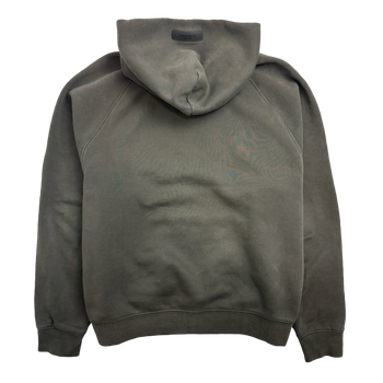 Fear of God Essentials Raglan Hoodie Gray Off Black (USED)