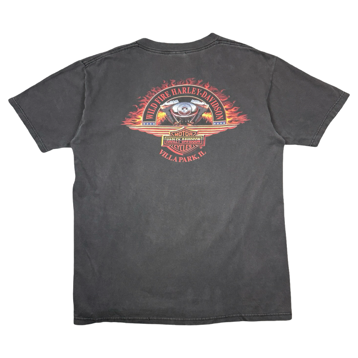 Vintage Harley Davidson USA Pirate Skull Tee Black | Vitnage Clothing Store Canada