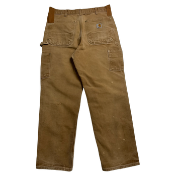 Carhartt Paint Splatter Double Knee Pants Khaki