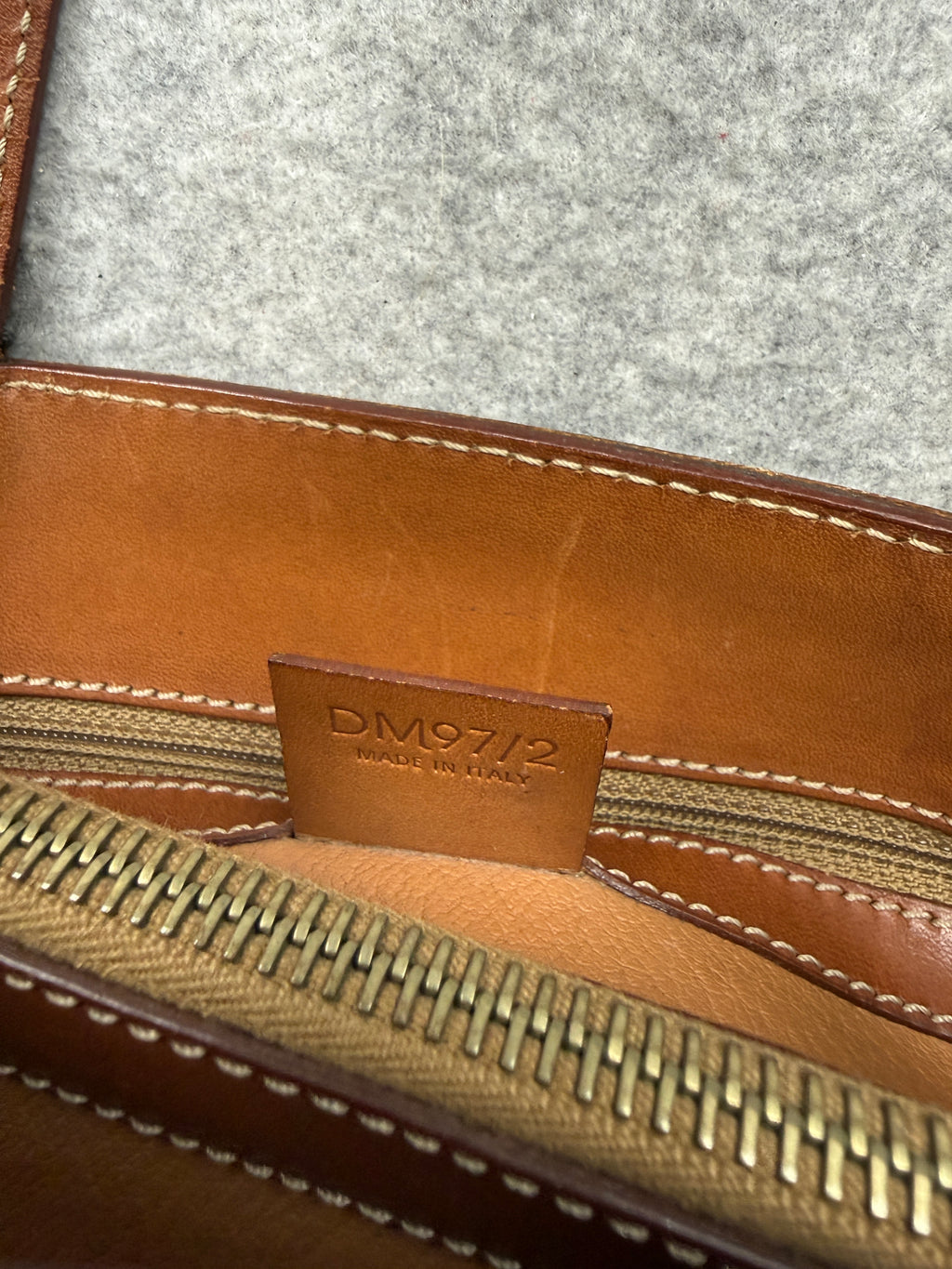 Celine Macadam Triomphe Leather Handbag