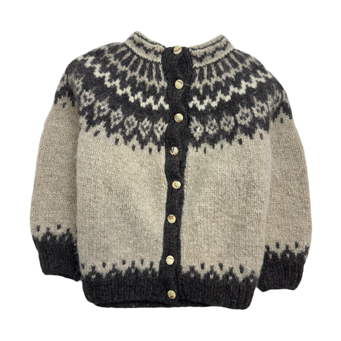 Vintage Button Up Wool Knit Sweater | Vitnage Clothing Store Canada