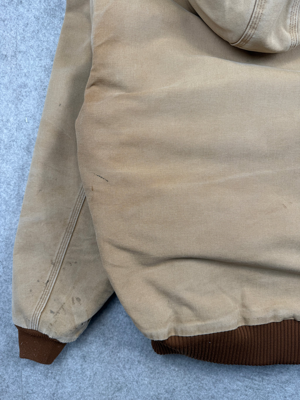 Vintage Carhartt Active Hooded Jacket Khaki