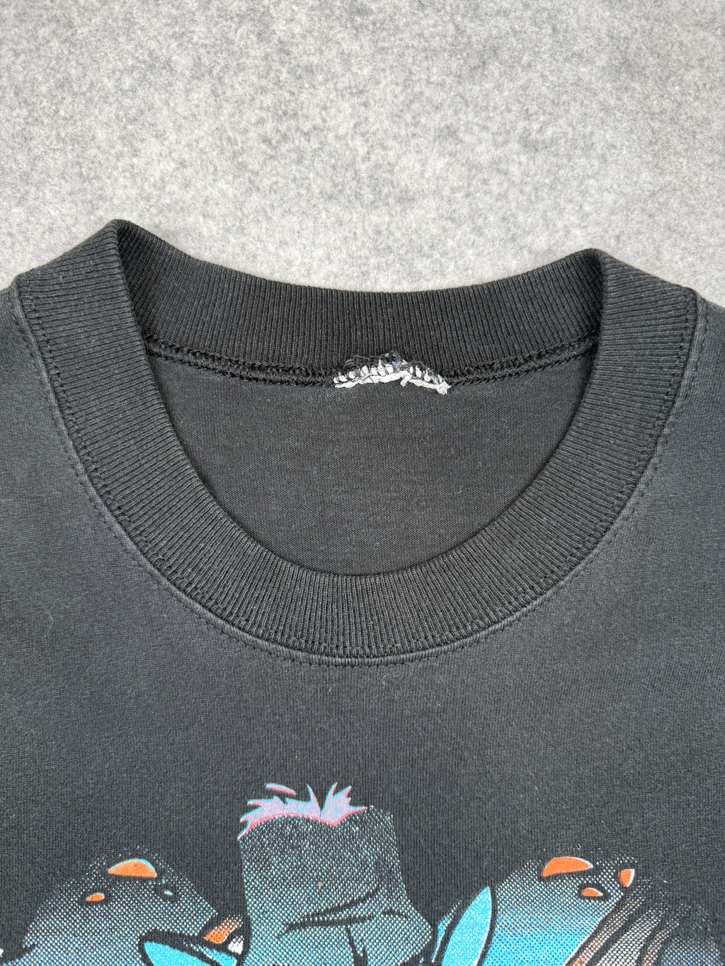 Vintage 90's Space Jam Blanko Monstar Tee Black