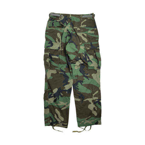 (30) Vintage Military Cargo Pants Jungle Camo | Vintage Clothing Store Canada