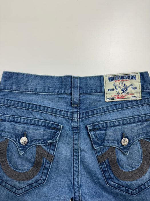 Vintage Y2k True Religion Straight Cut Denim Pants | Vitnage Clothing Store Canada