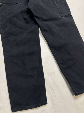Carhartt Paint Splatter Double Knee Pants Black
