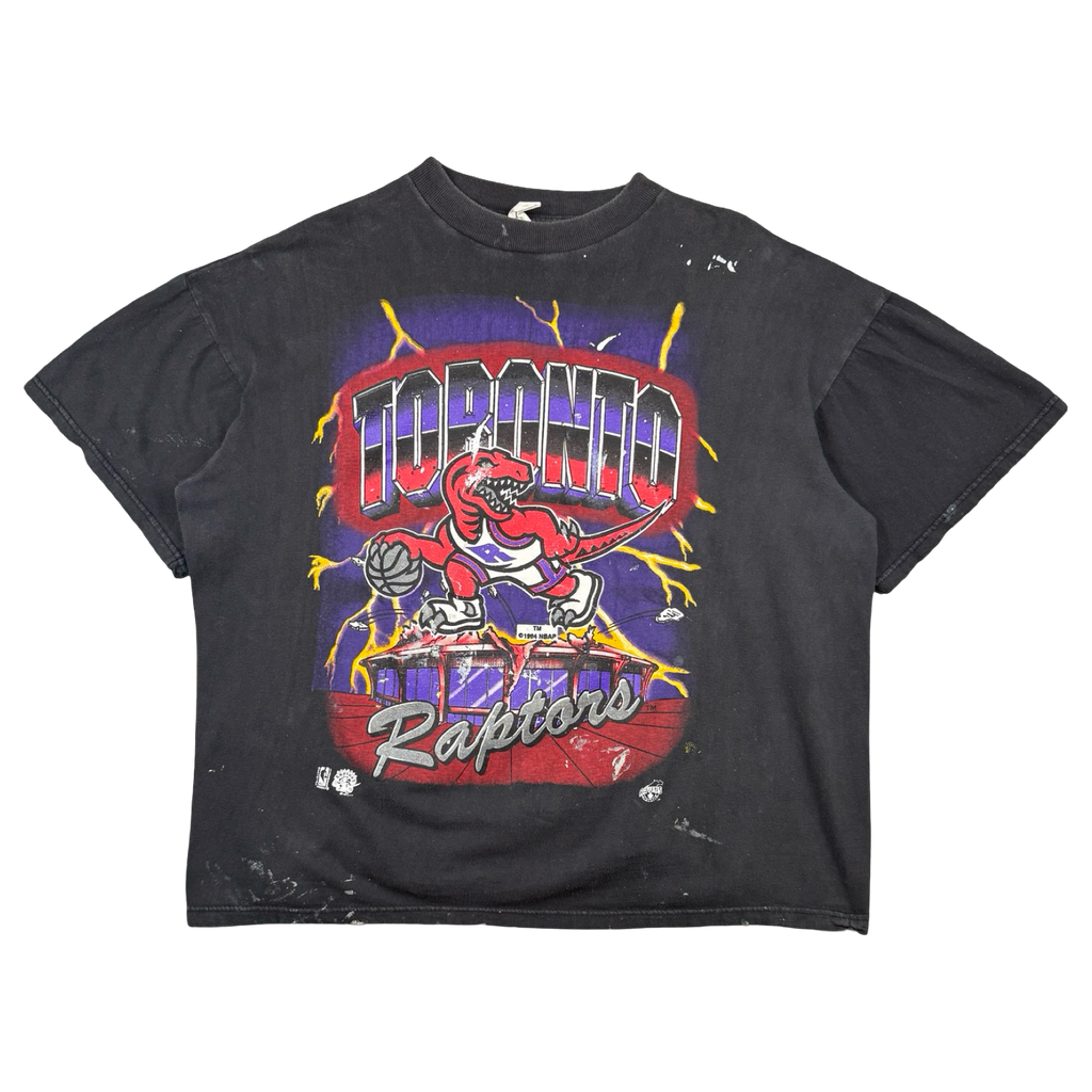 Vintage Toronto Raptors Mascot Tee Black