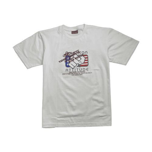 (M) Vintage Ford Mustang Vaughn Gitten Jr Tee White | Vintage Clothing Store Canada