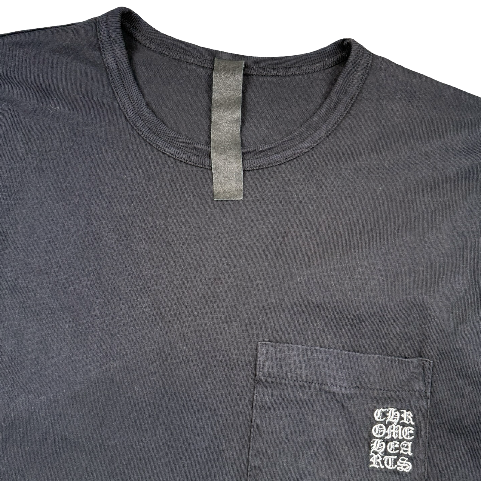 Chrome Hearts Embroidered Logo Pocket Tee Black