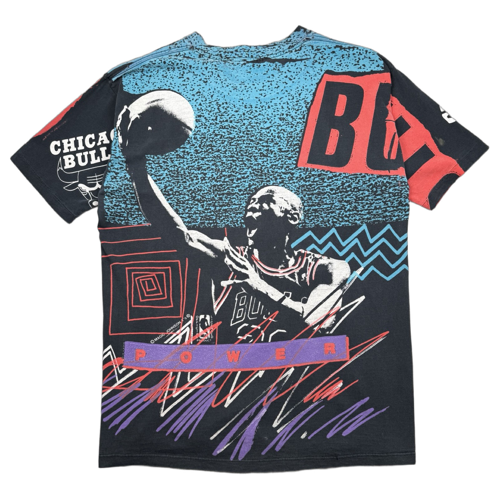 Vintage 90's Micheal Jordan Power AOP Tee