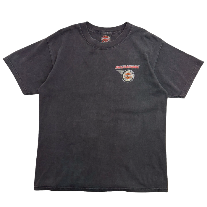 Vintage 2000s Harley Davidson Winnipeg Tee Black | Vitnage Clothing Store Canada