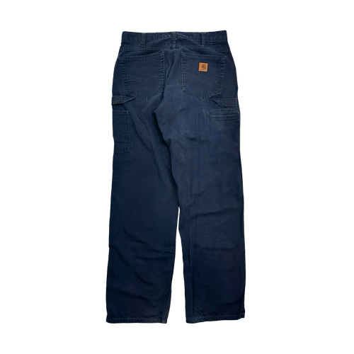 (32) Vintage Carhartt Carpenter Pants Navy | Vintage Clothing Store Canada