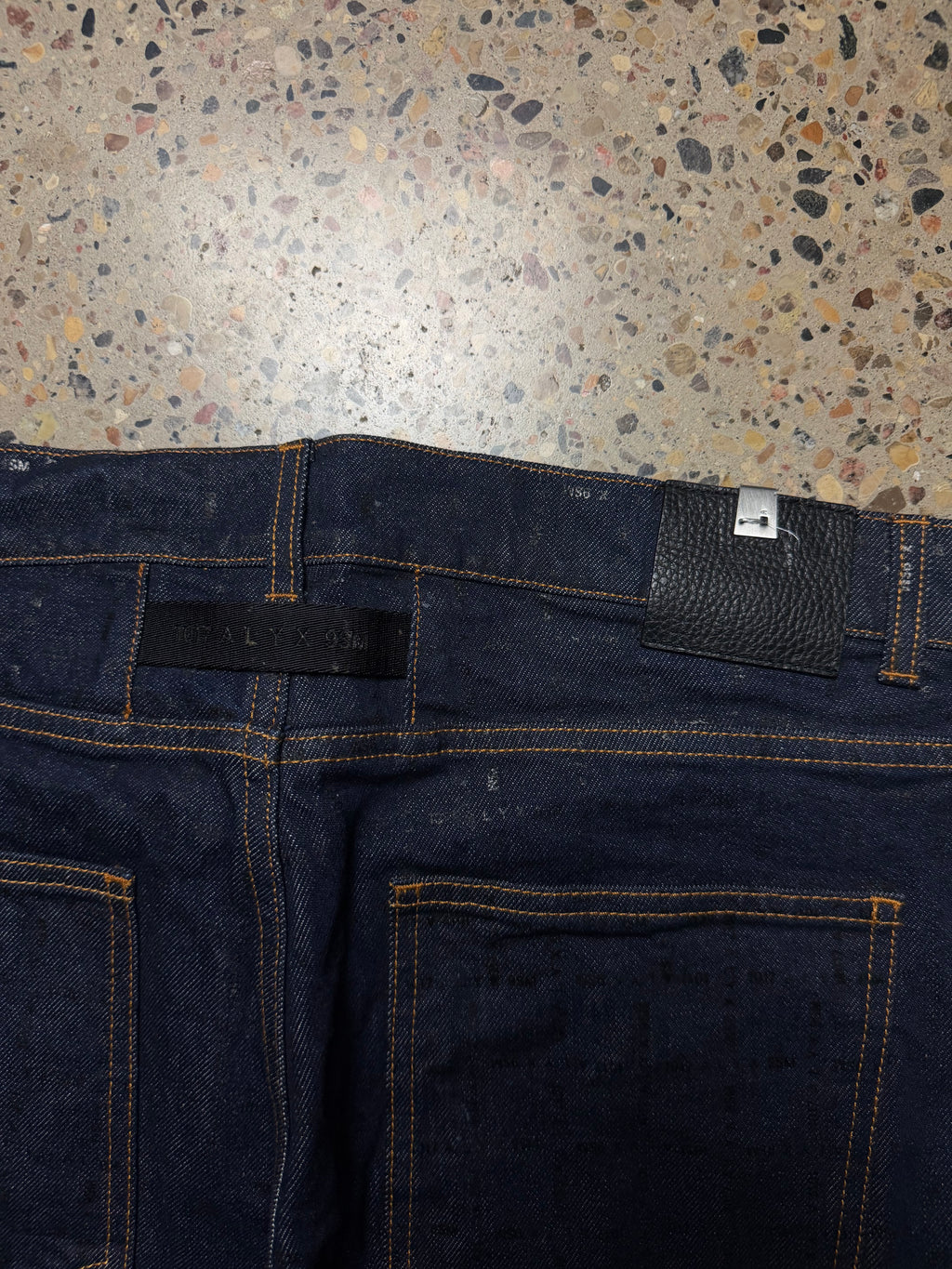 1017 ALYX 9SM All Over Print Monogram Jeans (USED)