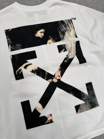 Off-White Caravaggio Arrow Tee White (USED)