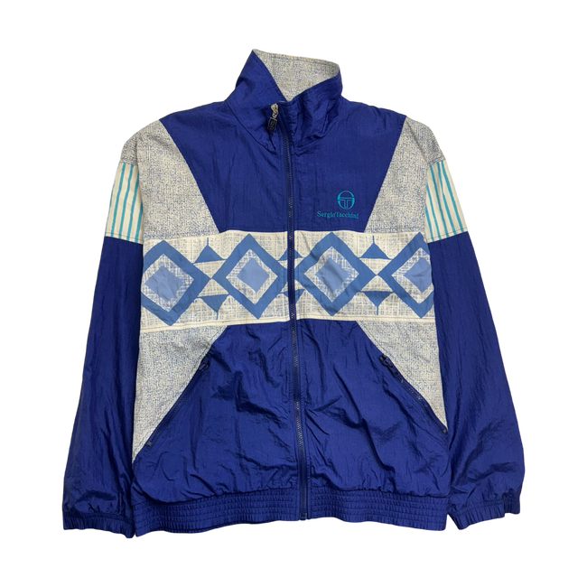 (M) Vintage Sergio Tacchini Track Jacket Blue