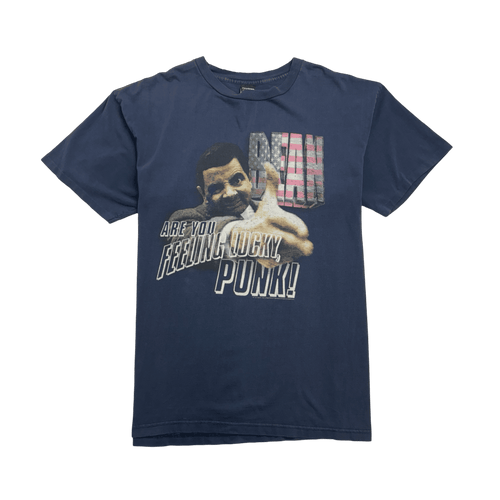 (XL) Vintage 90s Mr. Bean Promo Tee Navy | Vintage Clothing Store Canada