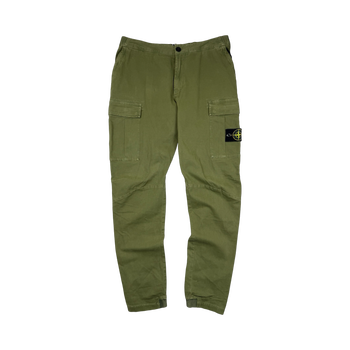 Stone Island Cargo Pants Olive (USED)