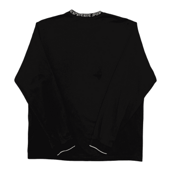Supreme Old English Collar Logo L/S Tee Black (USED)