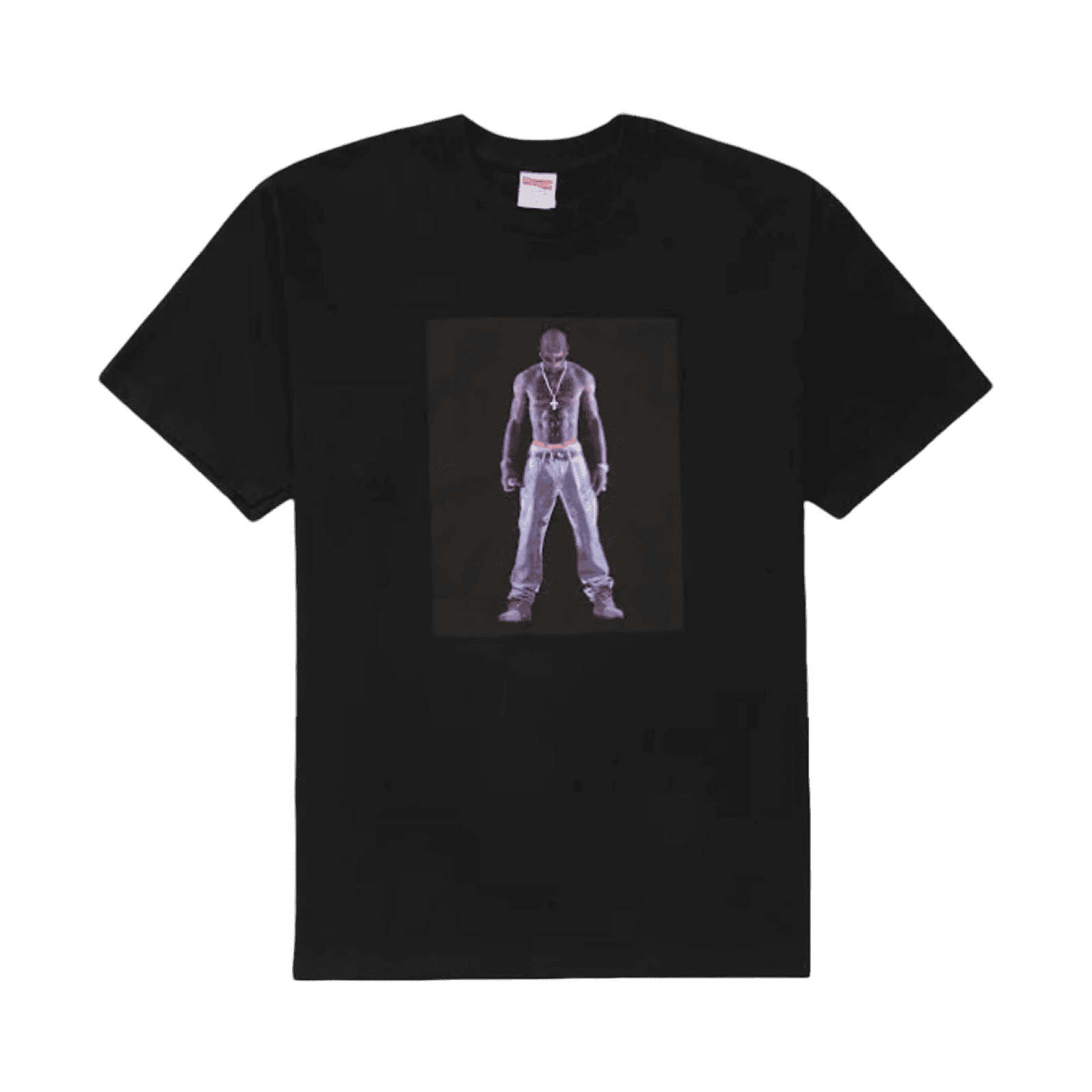 Supreme Tupac Hologram Tee Black
