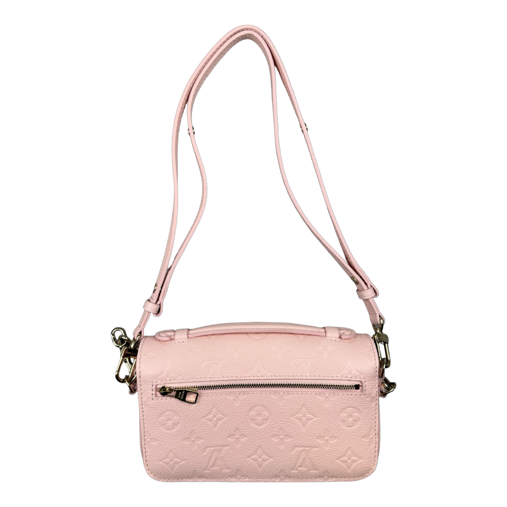 Louis Vuitton Monogram Pochette Metis East West Handbag Pink