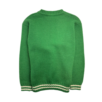 (S) Vintage 90s Club Monaco Knit Sweater Green