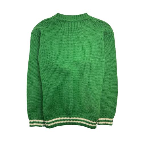 (S) Vintage 90s Club Monaco Knit Sweater Green | Vintage Clothing Store Canada